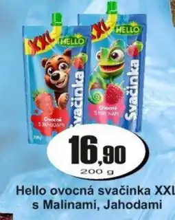 Adam Hello ovocná svačinka XXL s Malinami, Jahodami nabídka