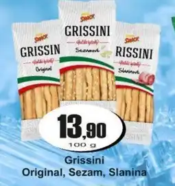 Adam Grissini Original, Sezam, Slanina nabídka