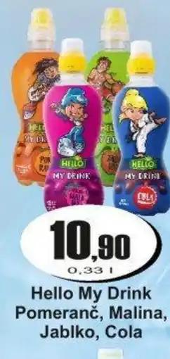 Adam Hello My Drink Pomeranč, Malina, Jablko, Cola nabídka