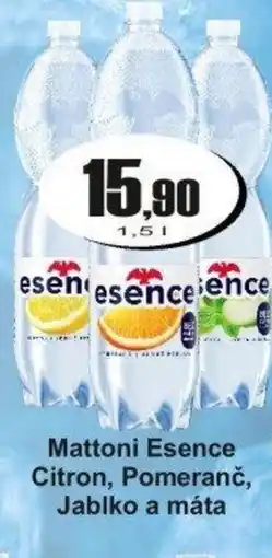 Adam Mattoni Esence Citron, Pomeranč, Jablko a máta nabídka