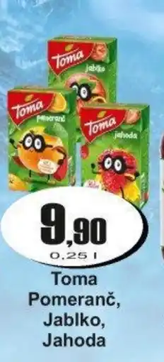 Adam Toma Pomeranč, Jablko, Jahoda nabídka