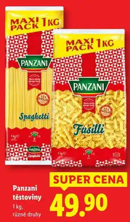 Lidl Panzani těstoviny, 1 kg nabídka