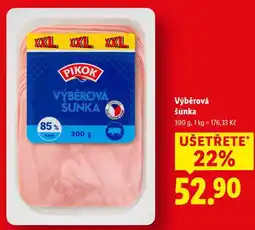 Lidl Výběrová šunka, 300 g nabídka
