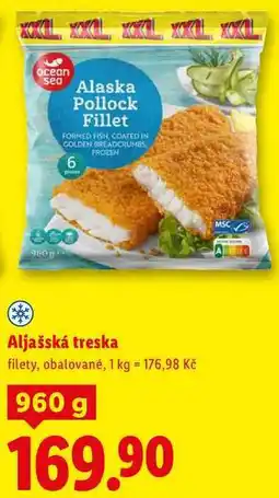 Lidl Aljašská treska, 960 g nabídka