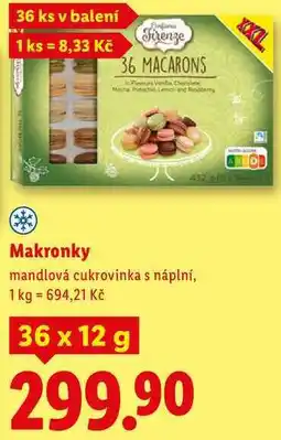 Lidl Makronky, 36x 12 g nabídka