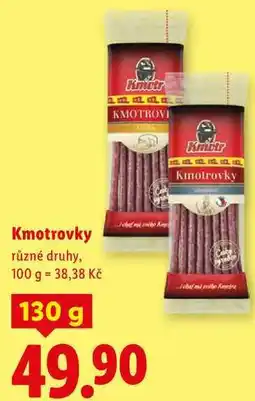 Lidl Kmotrovky, 130 G nabídka