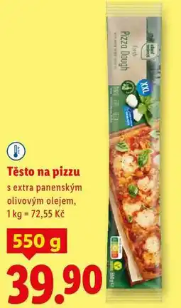 Lidl Těsto na pizzu, 550 g nabídka