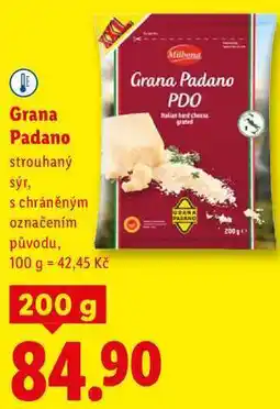Lidl Grana Padano, 200 g nabídka