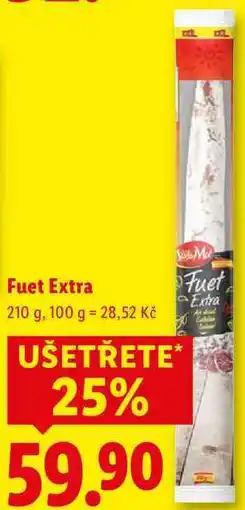 Lidl Fuet Extra, 210 g nabídka
