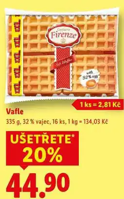 Lidl Vafle, 335 g nabídka