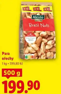Lidl Para ořechy, 500 g nabídka
