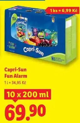 Lidl Capri-Sun Fun Alarm, 10x 200 ml nabídka