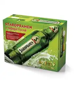 Lidl Staropramen Světlý, výčepní pivo (10 lahví) 0.5l nabídka