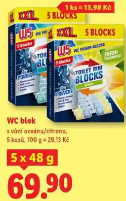 Lidl WC blok, 5x 48 g nabídka
