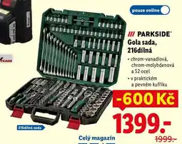 Lidl Gola sada, 216dílná nabídka