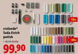 Lidl crelando Sada šicích potřeb nabídka
