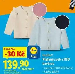 Lidl lupilu Pletený svetr s BIO bavlnou nabídka