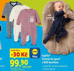 Lidl lupilu Overal na spaní S BIO bavlnou nabídka