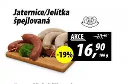 ZEMAN Jaternice špejlovaná nabídka