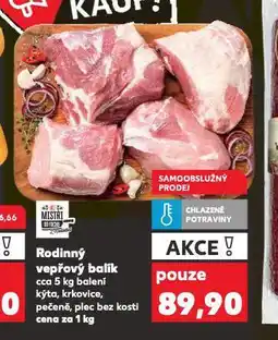 Kaufland Rodinný vepřový balík nabídka
