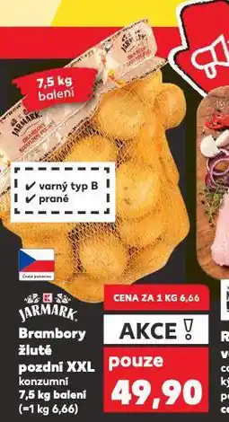 Kaufland Brambory žluté pozdní nabídka