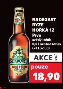 Kaufland Pivo radegast nabídka