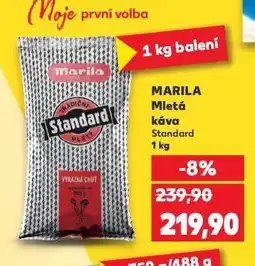 Kaufland Káva marila nabídka