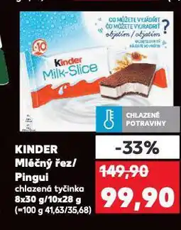 Kaufland Kinder pinguí nabídka