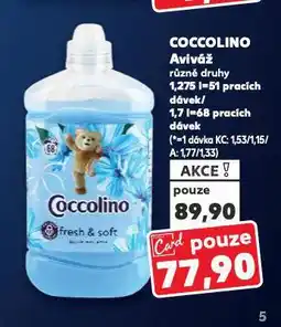 Kaufland Coccolino aviváž nabídka