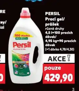 Kaufland Persil prací prášek nabídka