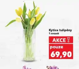 Kaufland Kytice tulipány nabídka