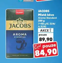 Kaufland Káva jacobs nabídka