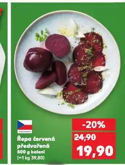 Kaufland Řepa červená předvařená nabídka