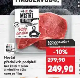 Kaufland Hovězí přední krk nabídka