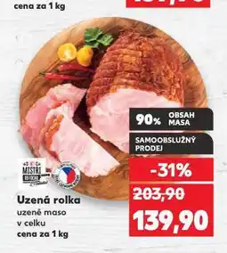 Kaufland Uzená rolka nabídka