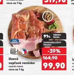 Kaufland Uzené vepřové ramínko nabídka