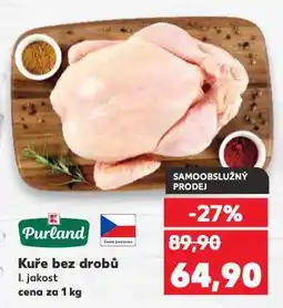 Kaufland Kuře bez drobů nabídka