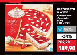 Kaufland Coppenrath & wiese cheesecake nabídka