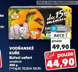 Kaufland Vodňanské kuře kuřecí safari nabídka