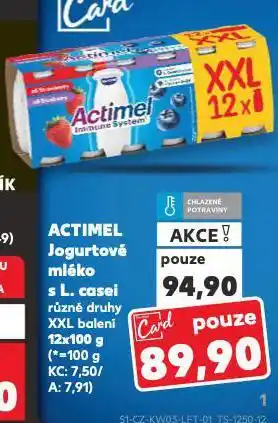 Actimel jogurtové mléko