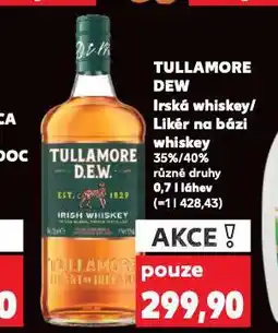 Kaufland Tullamore dew nabídka