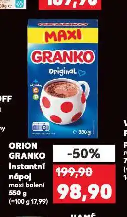 Kaufland Orion granko nabídka