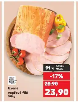 Kaufland Uzené vepřové filé nabídka