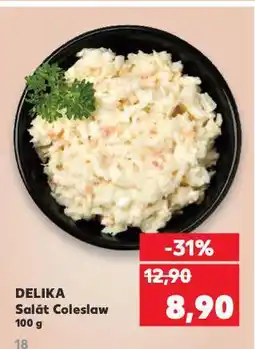 Kaufland Delika salát coleslaw nabídka