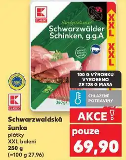 Kaufland Schwarzwaldská šunka nabídka