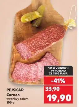 Kaufland Pejskar carneo nabídka