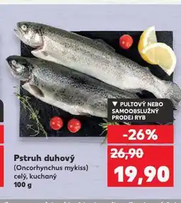 Kaufland Pstruh duhový nabídka
