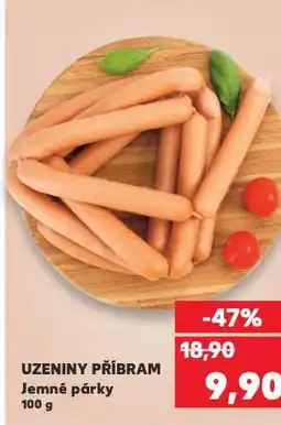 Kaufland Jemné párky nabídka