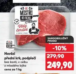 Kaufland Hovězí podplečí nabídka