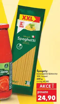 Kaufland Špagety nabídka